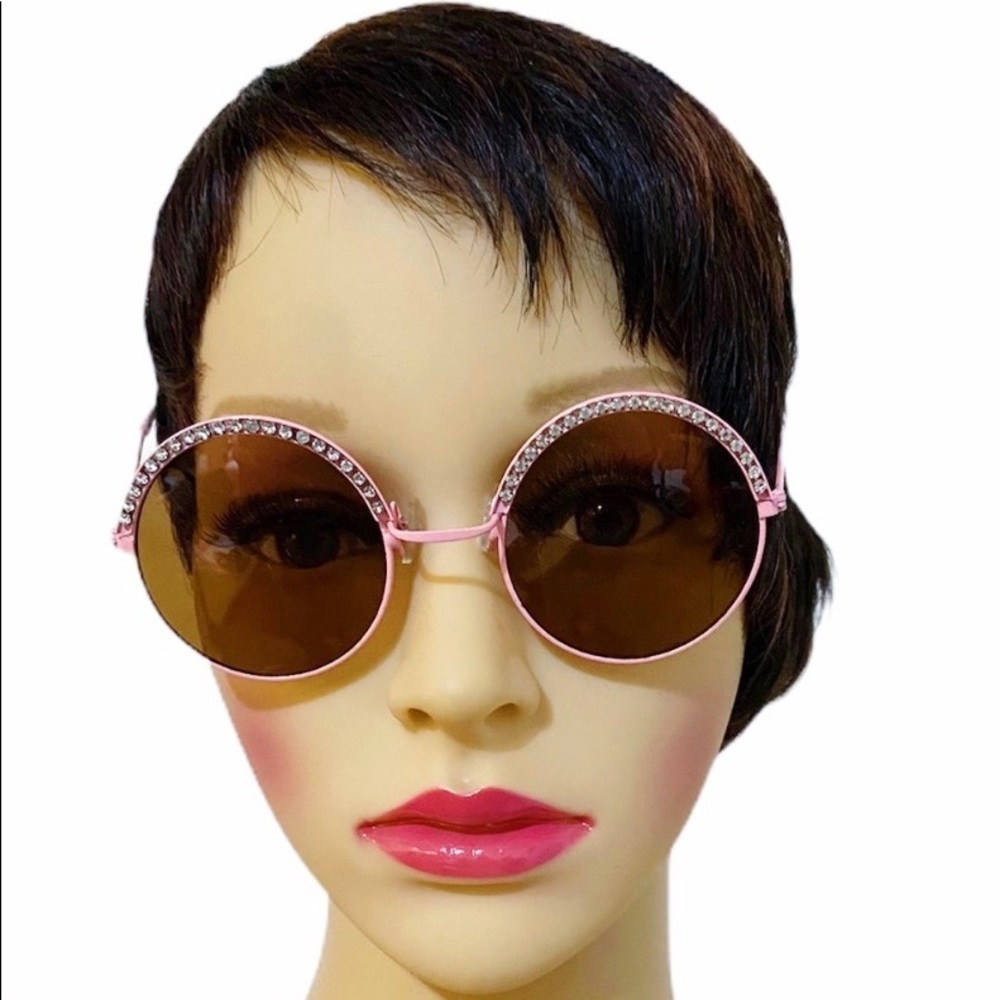 Primark Round Diamanté Sunglasses